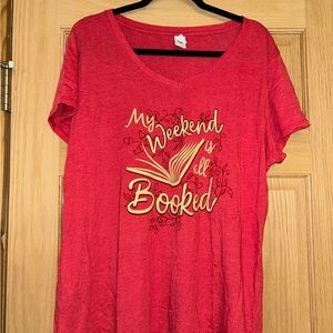 District Red Short Sleeve Tee